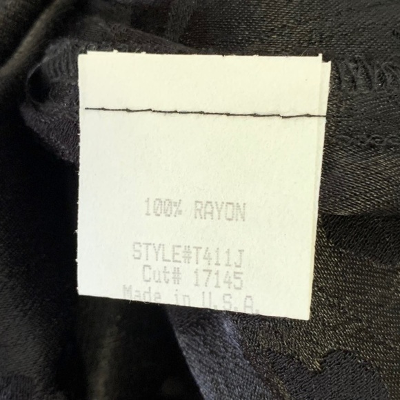 Spencer Alexis | Small | Women's Vintage Black Floral Tank Top - Picture 4 of 5